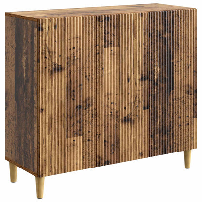 Sideboard Old Wood 89 x 34.5 x 80 cm Engineered Wood