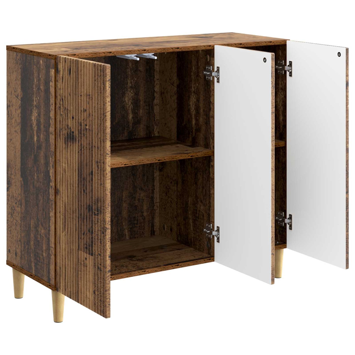 Sideboard Old Wood 89 x 34.5 x 80 cm Engineered Wood