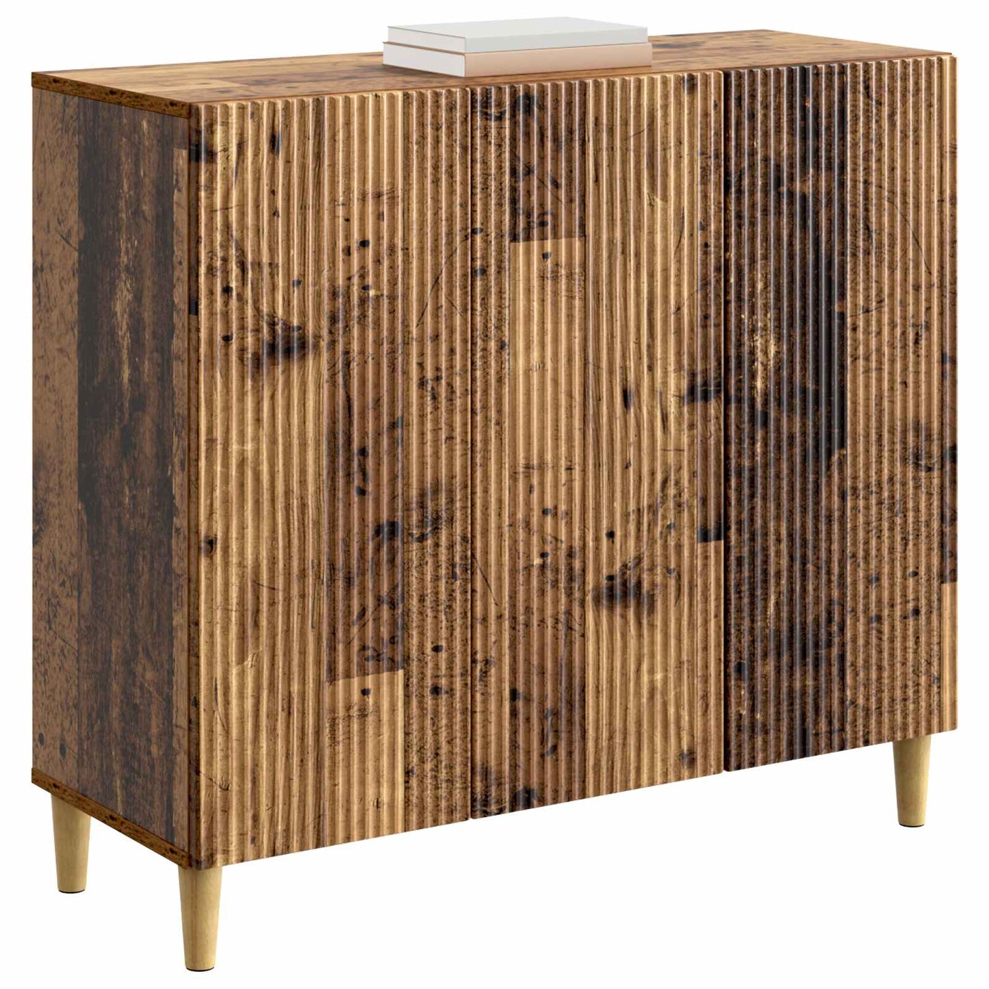 Sideboard Old Wood 89 x 34.5 x 80 cm Engineered Wood