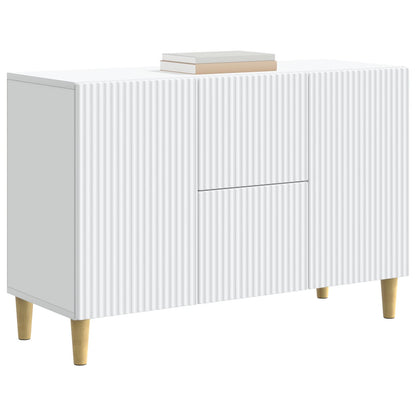 Sideboard with Drawer White 89 x 34.5 x 60 cm Engineered Wood