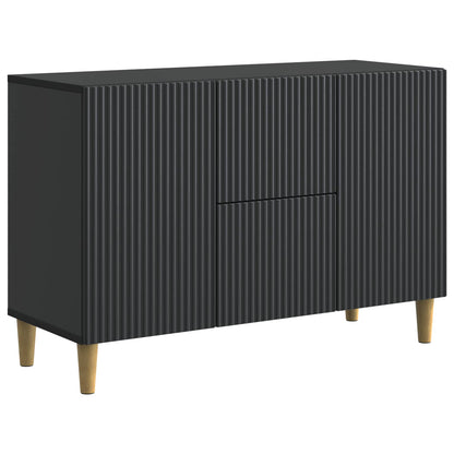 Sideboard with Drawer Black 89 x 34.5 x 60 cm Engineered Wood