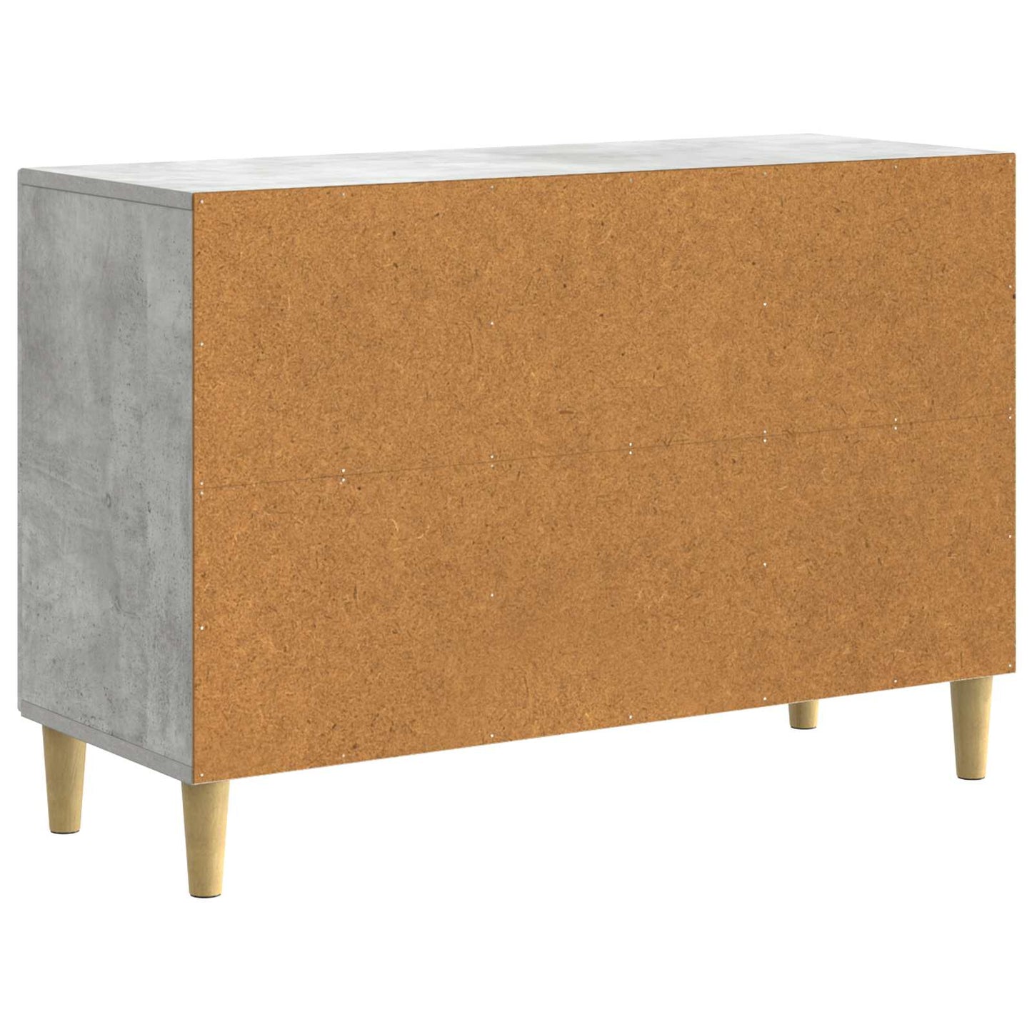 Sideboard Concrete Grey 89 x 34.5 x 60 cm Engineered Wood