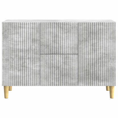 Sideboard Concrete Grey 89 x 34.5 x 60 cm Engineered Wood