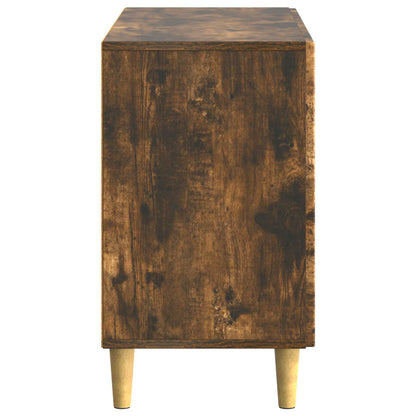Sideboard Smoked Oak 89 x 34.5 x 60 cm Engineered Wood