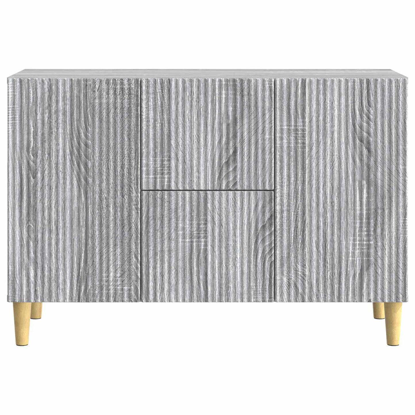 Sideboard Grey Sonoma 89 x 34.5 x 60 cm Engineered Wood