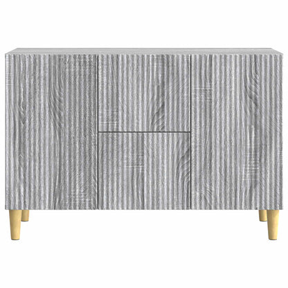 Sideboard Grey Sonoma 89 x 34.5 x 60 cm Engineered Wood