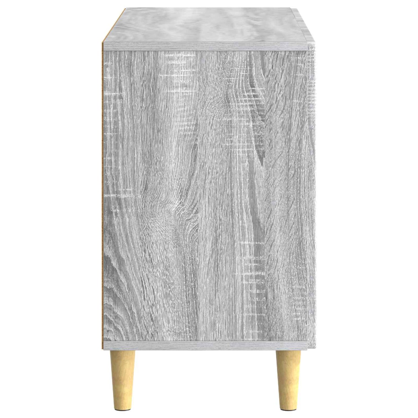 Sideboard Grey Sonoma 89 x 34.5 x 60 cm Engineered Wood