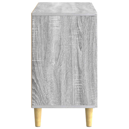 Sideboard Grey Sonoma 89 x 34.5 x 60 cm Engineered Wood