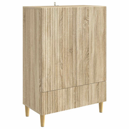 Sideboard Sonoma Oak 66 x 34.5 x 95 cm Engineered Wood