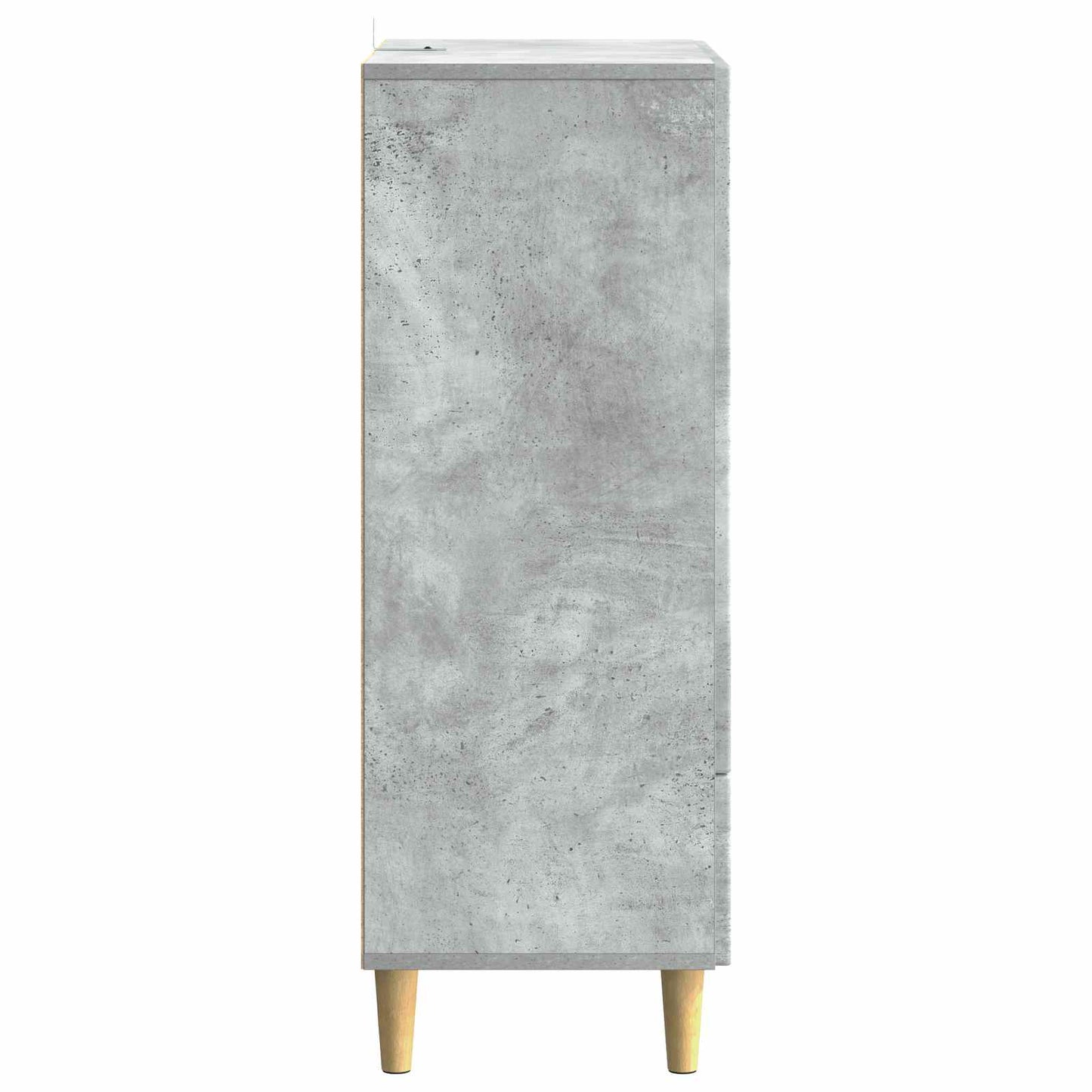 Sideboard Concrete Grey 66 x 34.5 x 95 cm Engineered Wood
