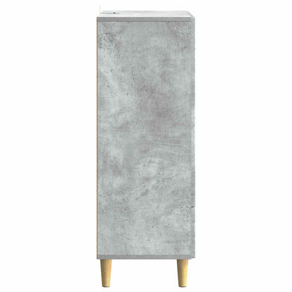 Sideboard Concrete Grey 66 x 34.5 x 95 cm Engineered Wood