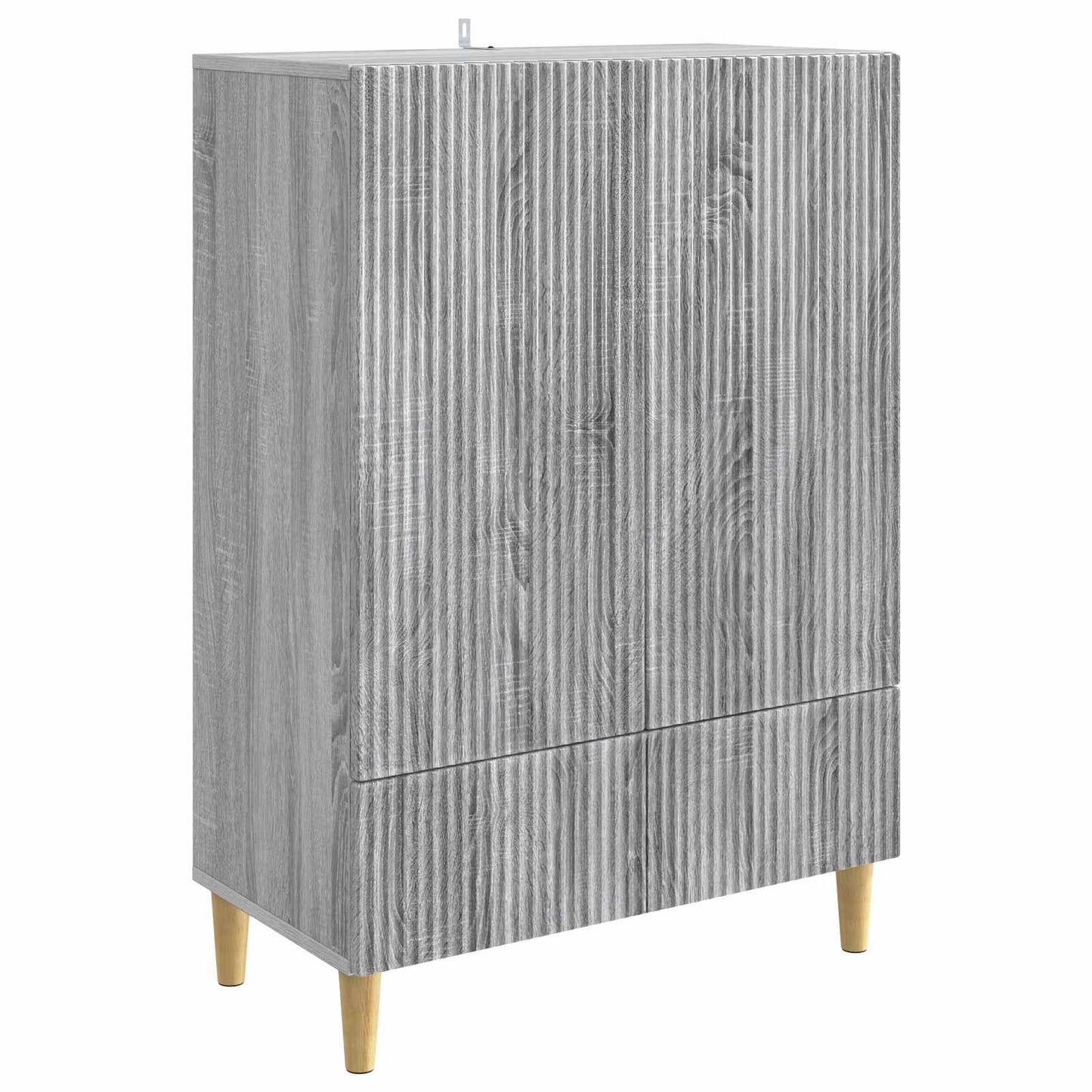 Sideboard Grey Sonoma 66 x 34.5 x 95 cm Engineered Wood