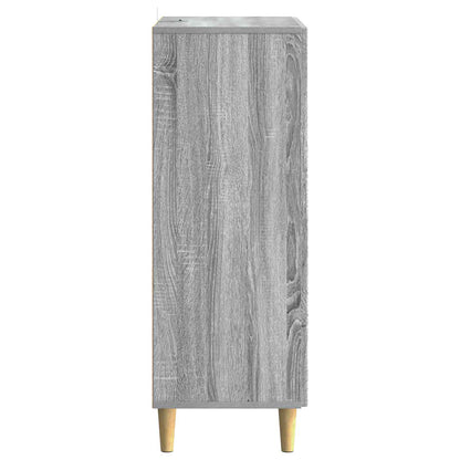 Sideboard Grey Sonoma 66 x 34.5 x 95 cm Engineered Wood