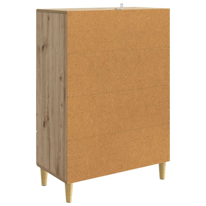 Sideboard Artisan Oak 66 x 34.5 x 95 cm Engineered Wood