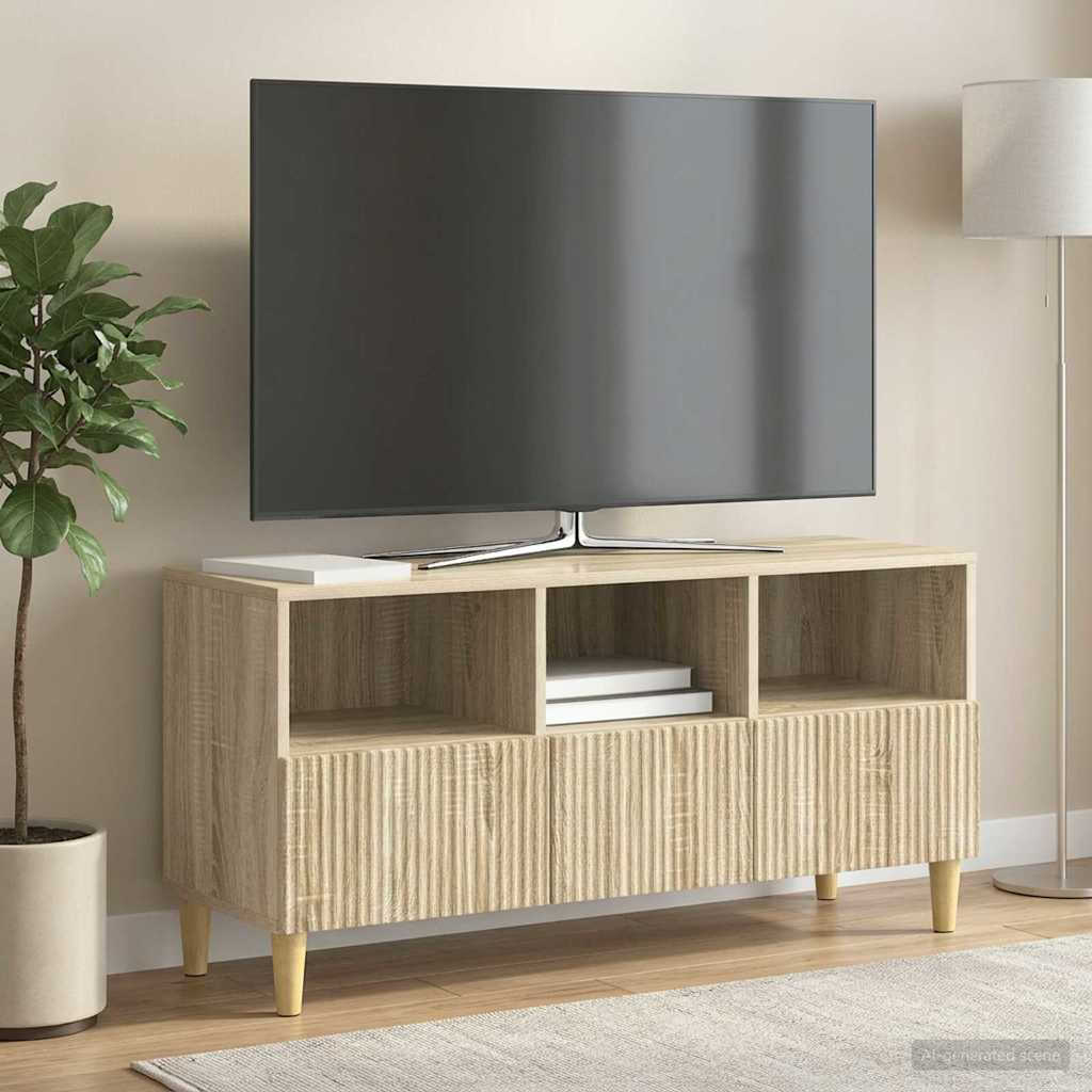 TV Cabinet Sonoma Oak 102 x 34.5 x 50 cm Engineered Wood