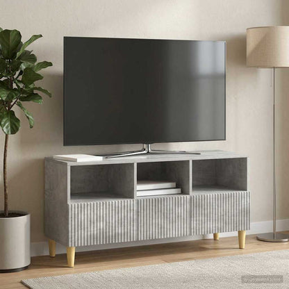 TV Cabinet Concrete Grey 102 x 34.5 x 50 cm Engineered Wood