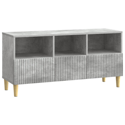TV Cabinet Concrete Grey 102 x 34.5 x 50 cm Engineered Wood