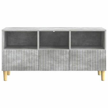 TV Cabinet Concrete Grey 102 x 34.5 x 50 cm Engineered Wood