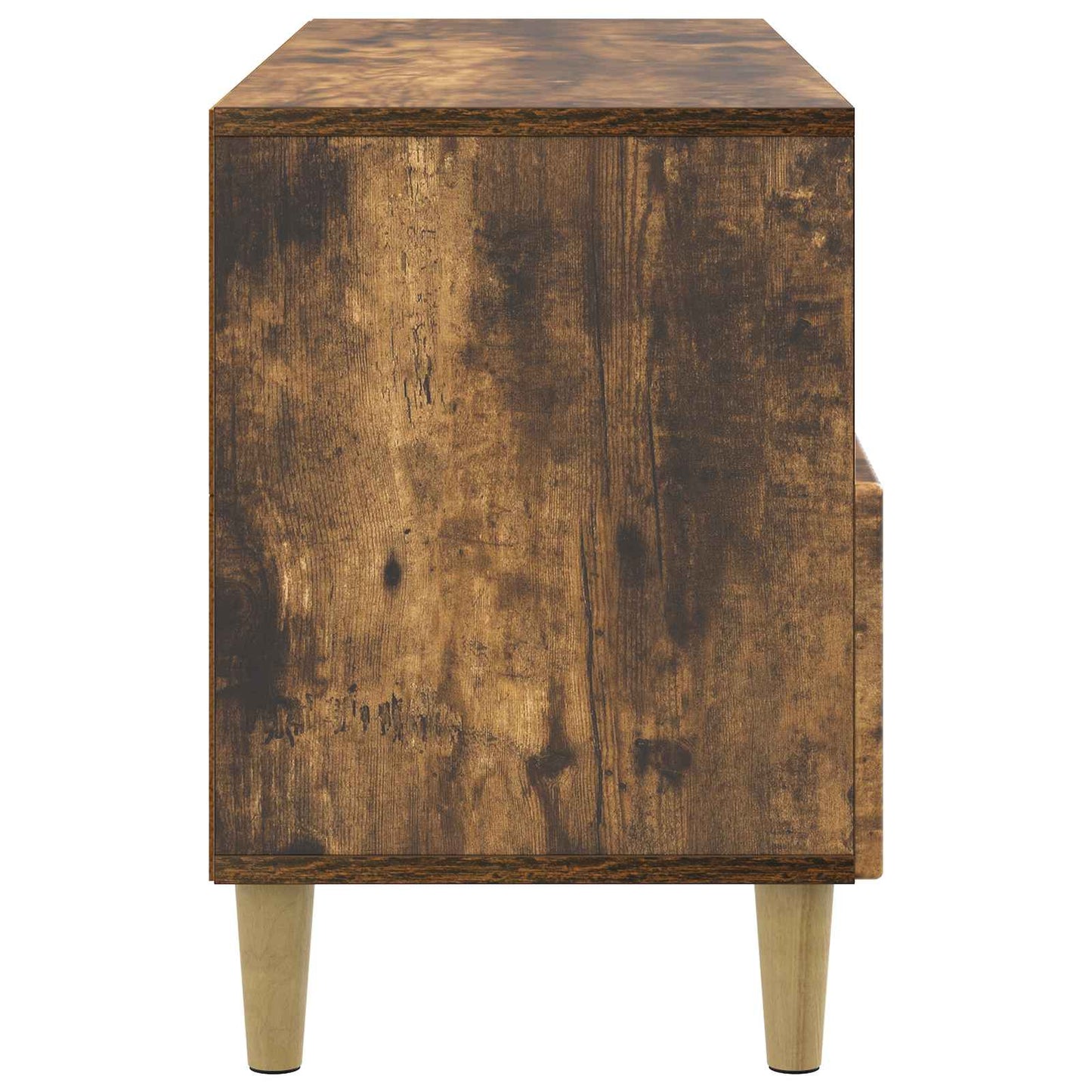 TV Cabinet Smoked Oak 102 x 34.5 x 50 cm Engineered Wood