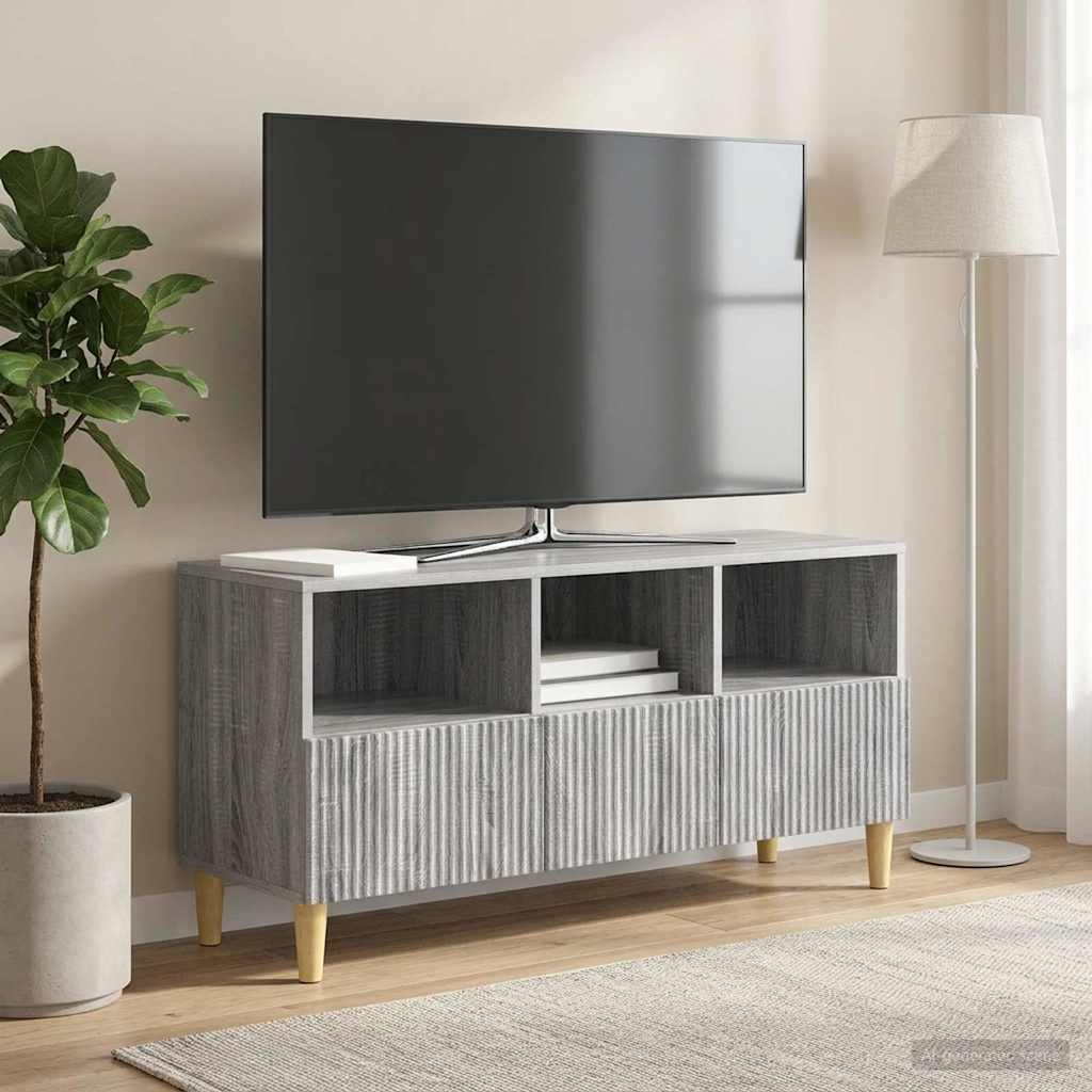 TV Cabinet 102 x 34.5 x 50 cm Grey Sonoma Engineered Wood