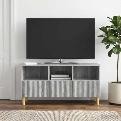 TV Cabinet Grey Sonoma 102 x 34.5 x 50 cm Engineered Wood
