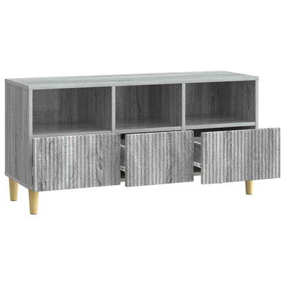 TV Cabinet Grey Sonoma 102 x 34.5 x 50 cm Engineered Wood