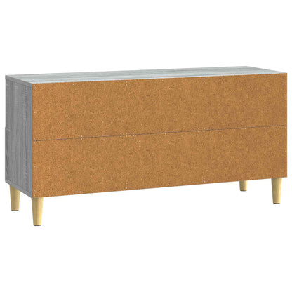 TV Cabinet Grey Sonoma 102 x 34.5 x 50 cm Engineered Wood