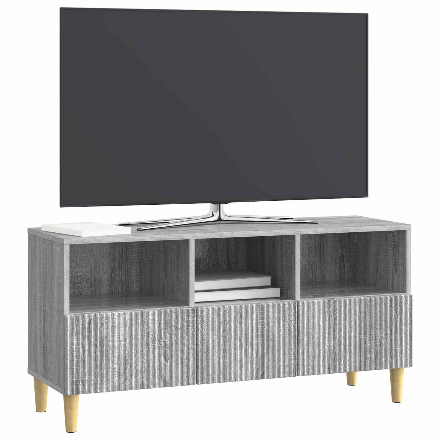TV Cabinet Grey Sonoma 102 x 34.5 x 50 cm Engineered Wood