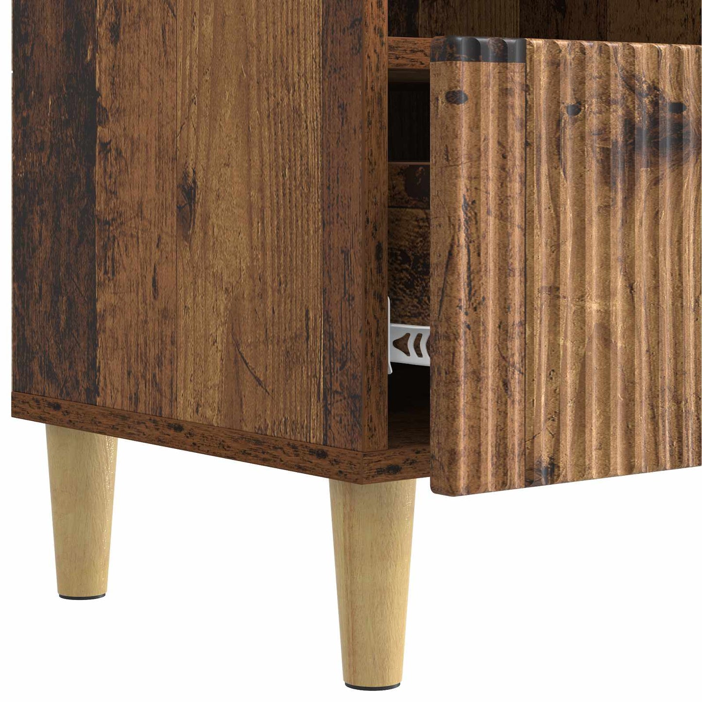 TV Cabinet Old Wood 102 x 34.5 x 50 cm Engineered Wood