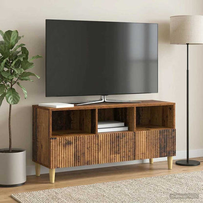 TV Cabinet Old Wood 102 x 34.5 x 50 cm Engineered Wood