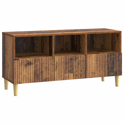 TV Cabinet Old Wood 102 x 34.5 x 50 cm Engineered Wood