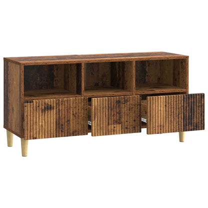 TV Cabinet Old Wood 102 x 34.5 x 50 cm Engineered Wood
