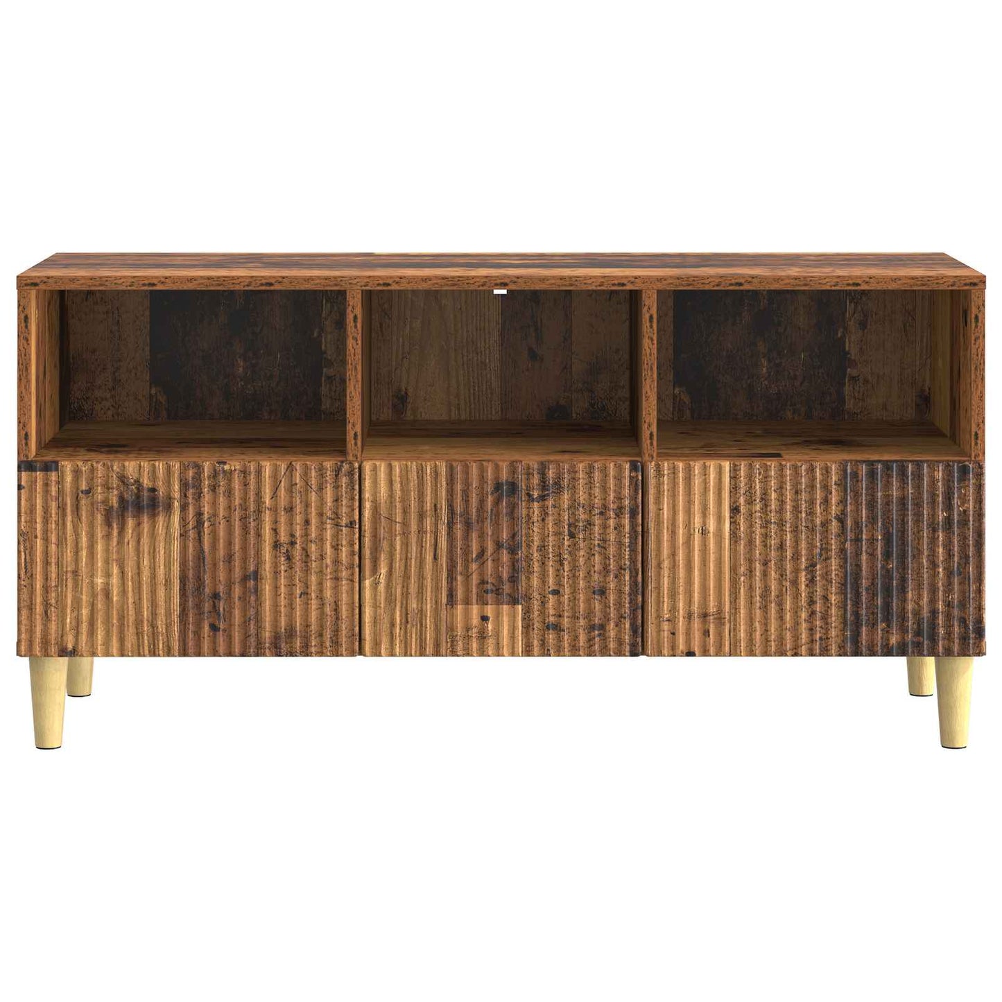 TV Cabinet Old Wood 102 x 34.5 x 50 cm Engineered Wood