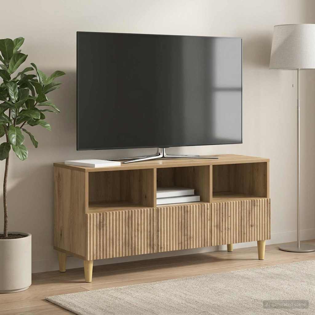 TV Cabinet Artisan Oak 102 x 34.5 x 50 cm Engineered Wood