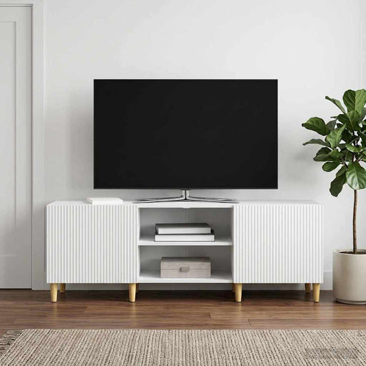 TV Cabinet White 150 x 31 x 50 cm Engineered Wood