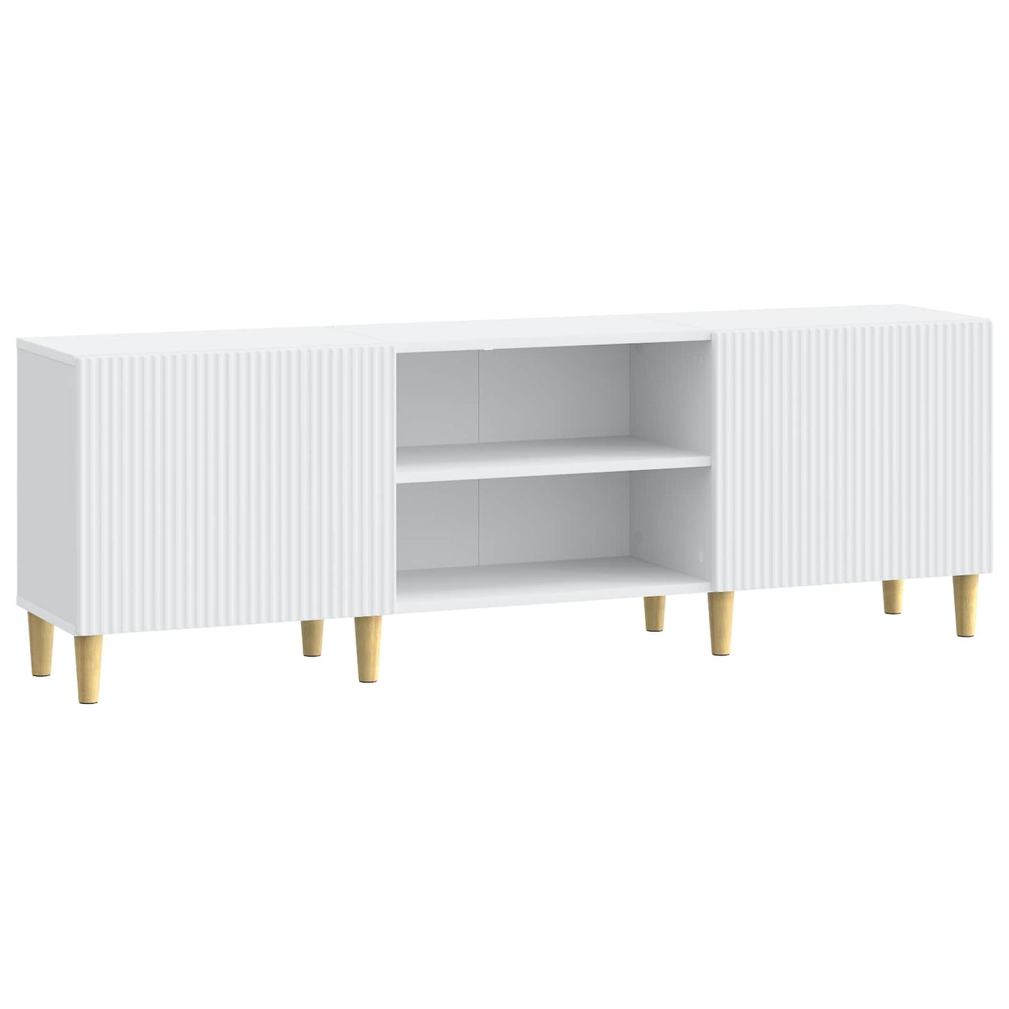 TV Cabinet White 150 x 31 x 50 cm Engineered Wood