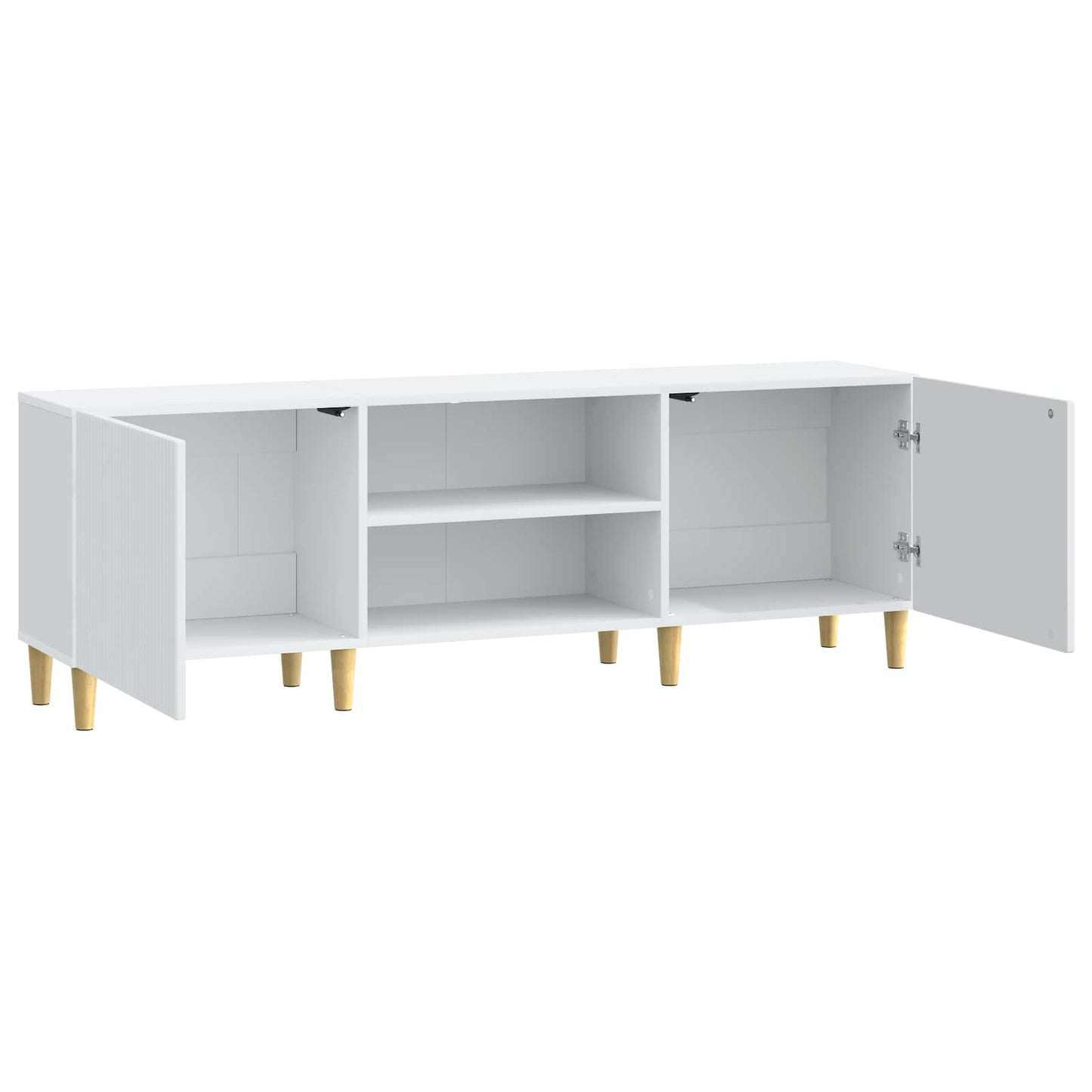 TV Cabinet White 150 x 31 x 50 cm Engineered Wood