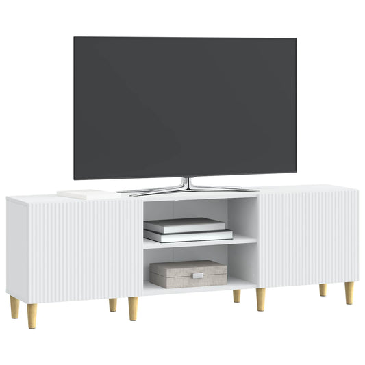 TV Cabinet White 150 x 31 x 50 cm Engineered Wood