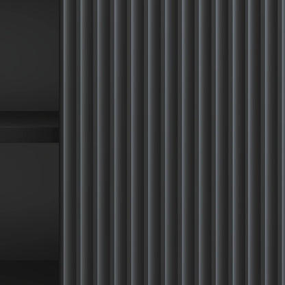 TV Cabinet Black 150 x 31 x 50 cm Engineered Wood