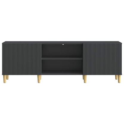 TV Cabinet Black 150 x 31 x 50 cm Engineered Wood