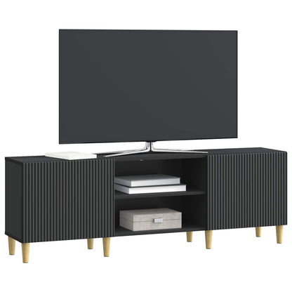 TV Cabinet Black 150 x 31 x 50 cm Engineered Wood