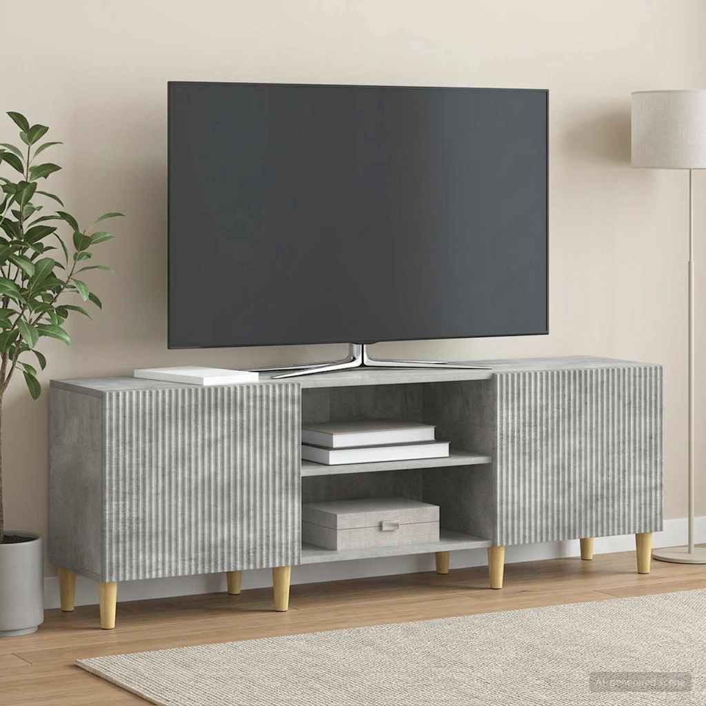TV Cabinet Concrete Grey 150 x 31 x 50 cm Engineered Wood