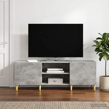 TV Cabinet Concrete Grey 150 x 31 x 50 cm Engineered Wood