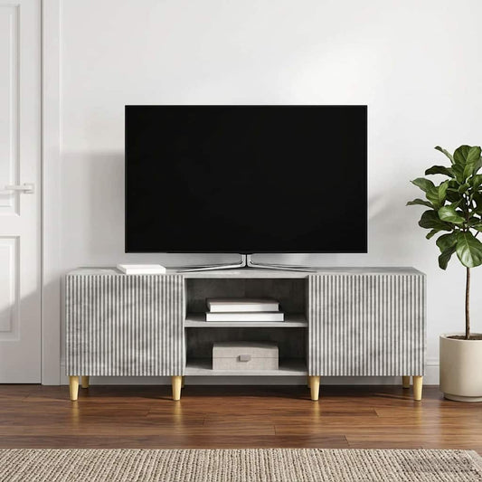 TV Cabinet Concrete Grey 150 x 31 x 50 cm Engineered Wood
