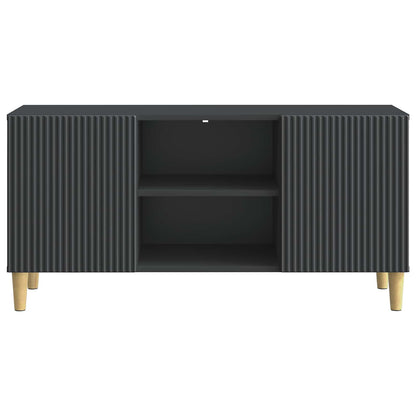 TV Cabinet Black 102 x 34.5 x 50 cm Engineered Wood