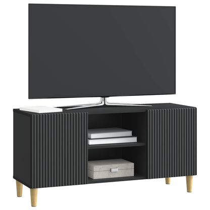 TV Cabinet Black 102 x 34.5 x 50 cm Engineered Wood
