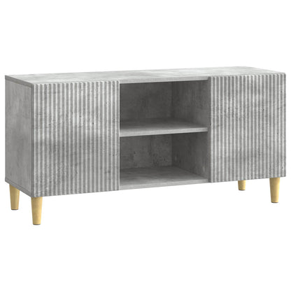 TV Cabinet Concrete Grey 102 x 34.5 x 50 cm Engineered Wood