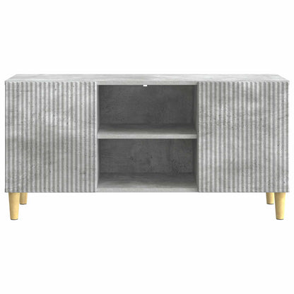 TV Cabinet Concrete Grey 102 x 34.5 x 50 cm Engineered Wood