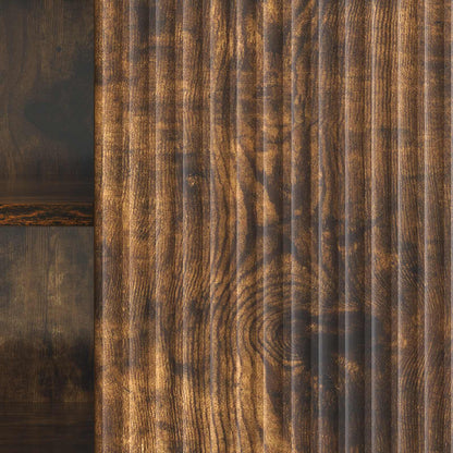 TV Cabinet 102 x 34.5 x 50 cm Smoked Oak Engineered Wood