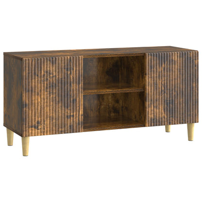 TV Cabinet 102 x 34.5 x 50 cm Smoked Oak Engineered Wood